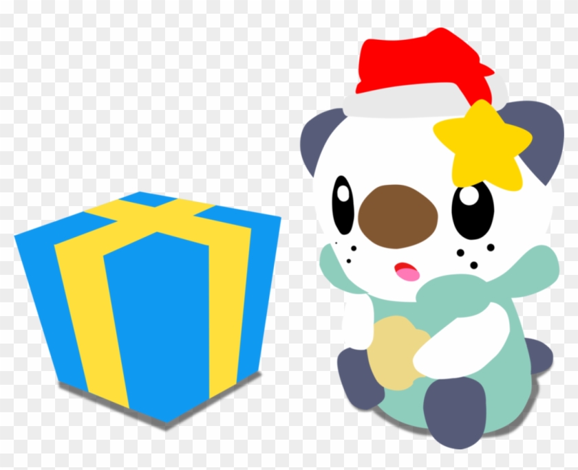 Oshawott And Christmas Gift By Kamclue750 - Oshawott And Christmas Gift By Kamclue750 #1202473