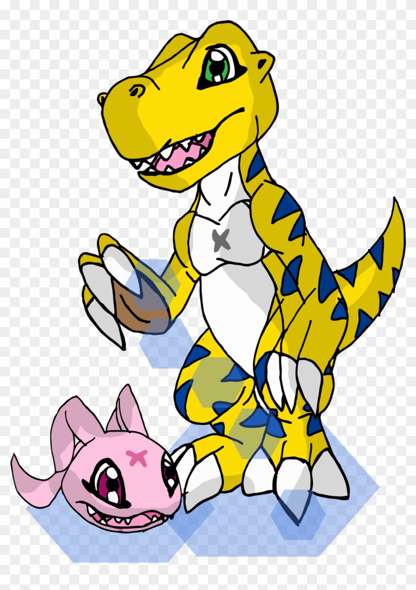 Agumon-x - Cartoon #1202545