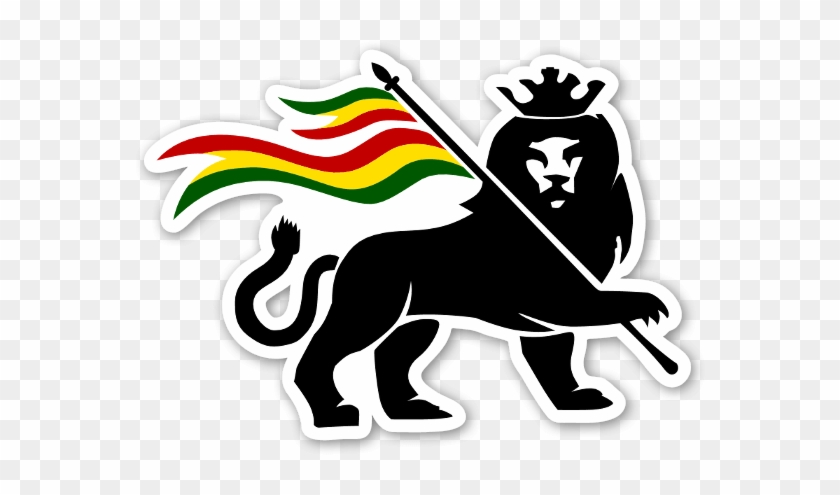 Rasta Clipart Peace Symbol - Rasta Lion Clip Art #1202569