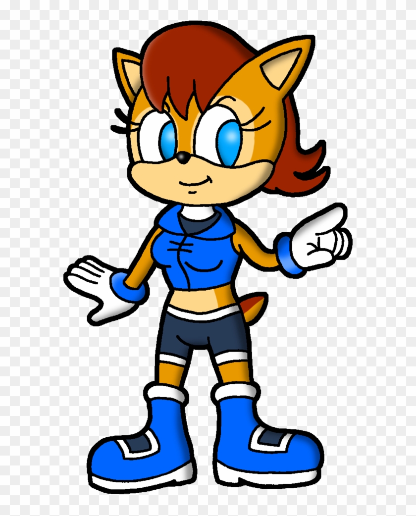 Sally Acorn By Polishedbrain - Cartoon #1202890