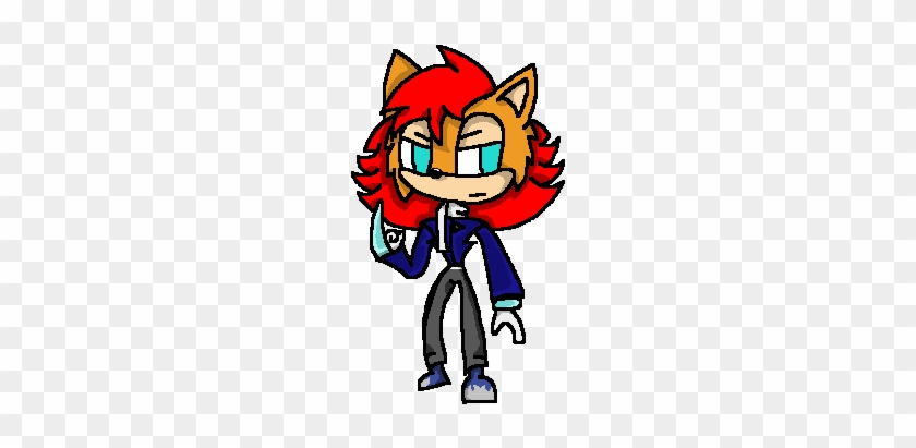 Genderbent Sally Acorn By Firestorm185 - Cartoon #1202896