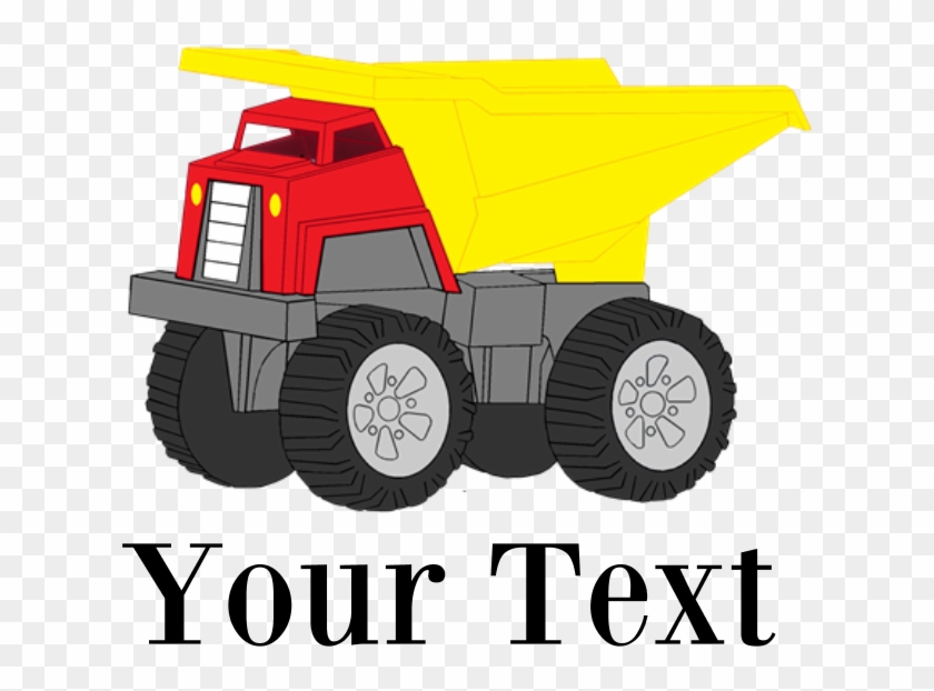 Personalizable Dump Truck Beach Towel - Personalizable Dump Truck Pillow Case #1203043
