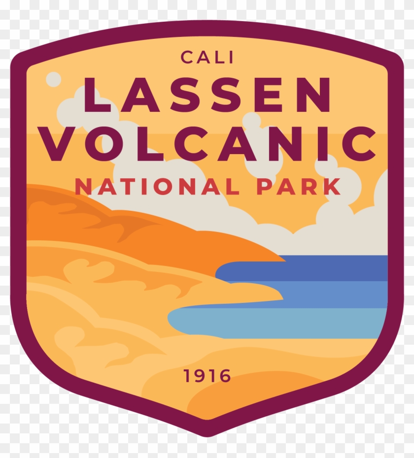 Lassen Volcanic Vinyl Sticker - Lassen Volcanic Vinyl Sticker #1203090