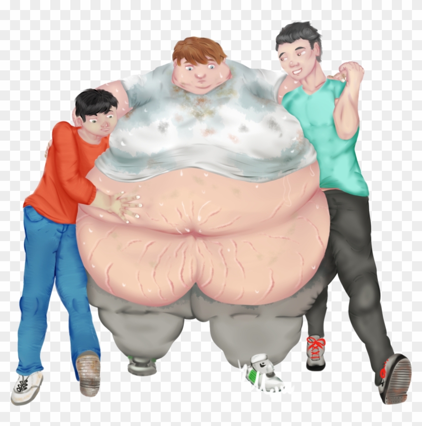 Helping Hands [sweat And Mess] By Yellowchess - Wg Stretch Marks Deviantart #1203328