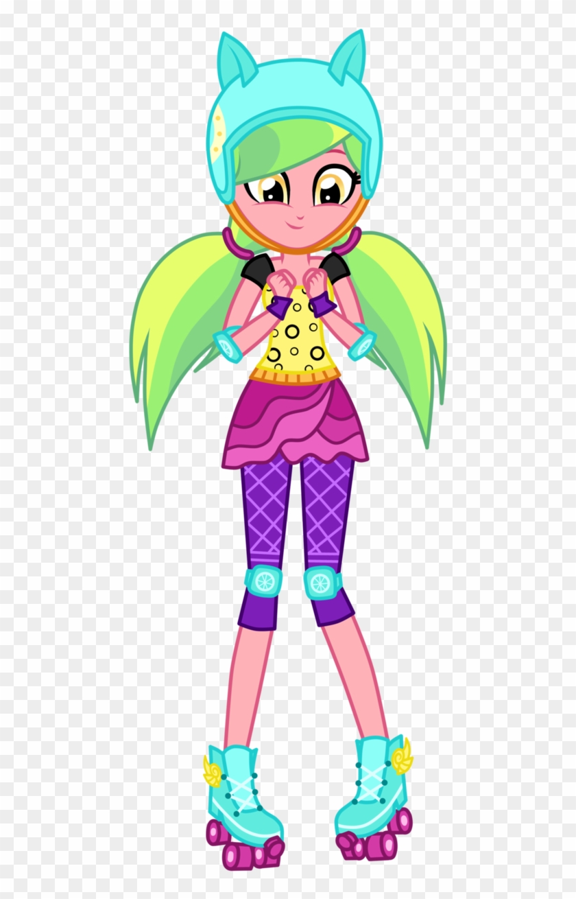 Au Speed Skating Lemon Zest By Mixiepie - Mlp Eg Wondercolts Lemon Zest #1203352