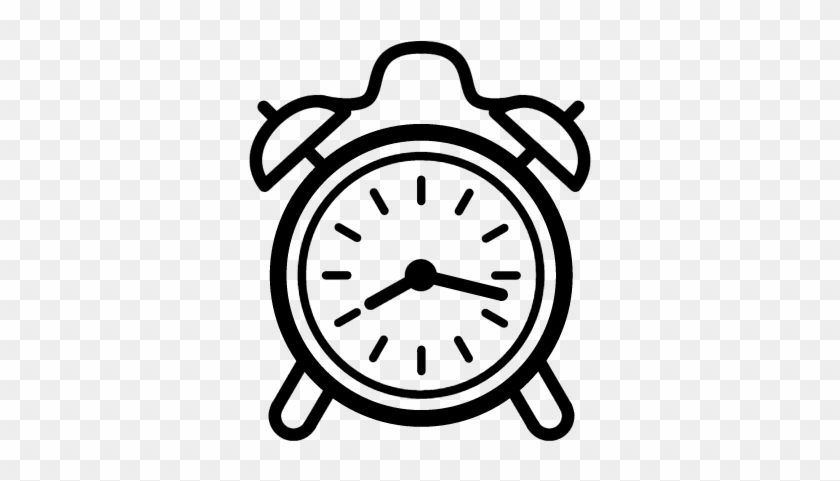 Pin Alarm Clock Clipart - Alarm Clock Vector Png #1203513