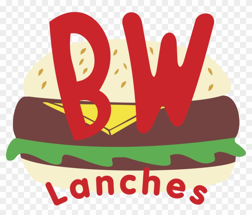 Bw Lanches Logo Black And White - Bw Lanches Logo Black And White #1203847