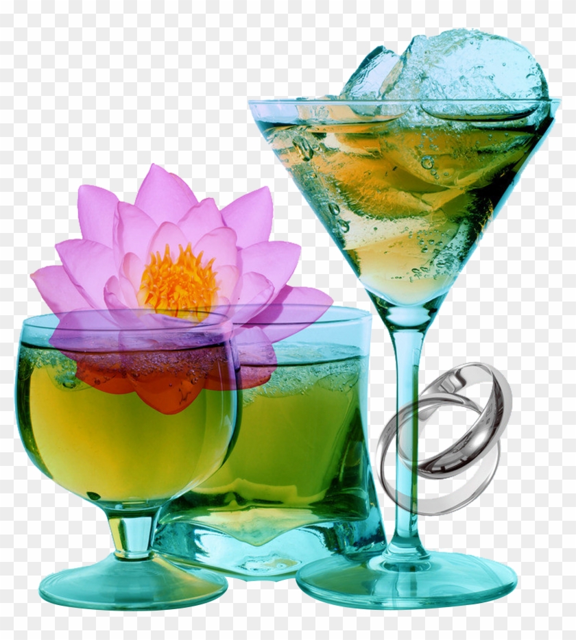 Cocktail Blue Hawaii Martini Soft Drink Mojito - Do #1203978