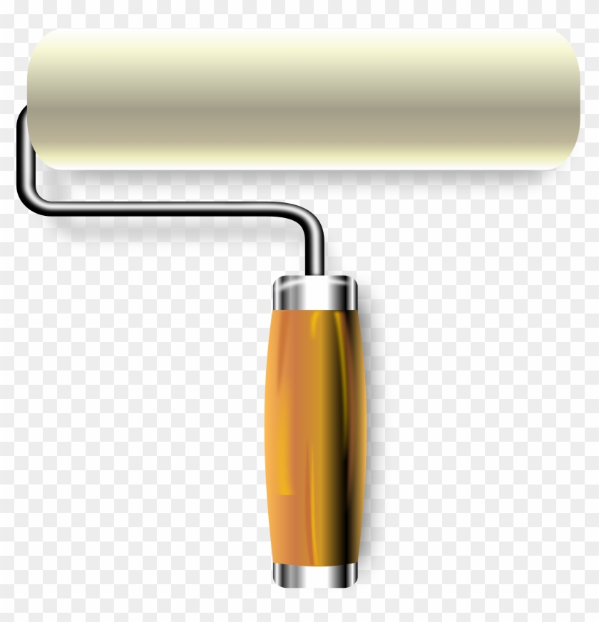 Paint Roller Clip Art Download - Paint Roller Brush Png #1204046