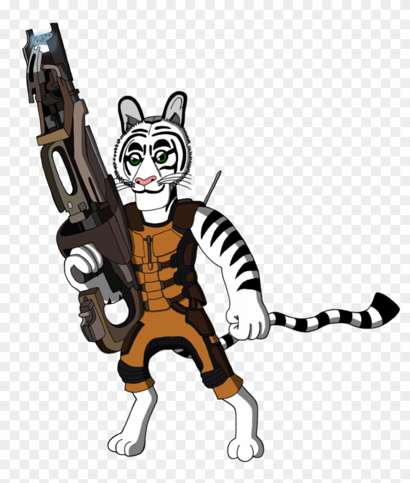 Tigerman As Rocket Raccoon By Renthegodofhumor - Cartoon #1204583