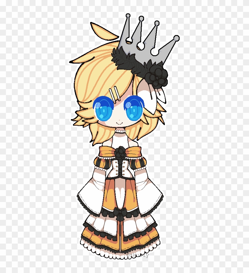 [fan Art] Queen Kagamine Rin By Skuiiy - Cartoon #1204692