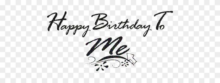 Happybday - Birthday Abstract Black And White Florals On Swirls #1205262