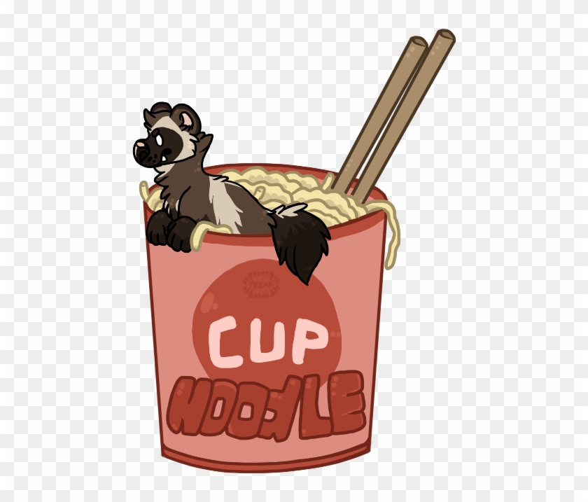 Noodle Cup Dusty By F-freak - Vector Graphics #1206119
