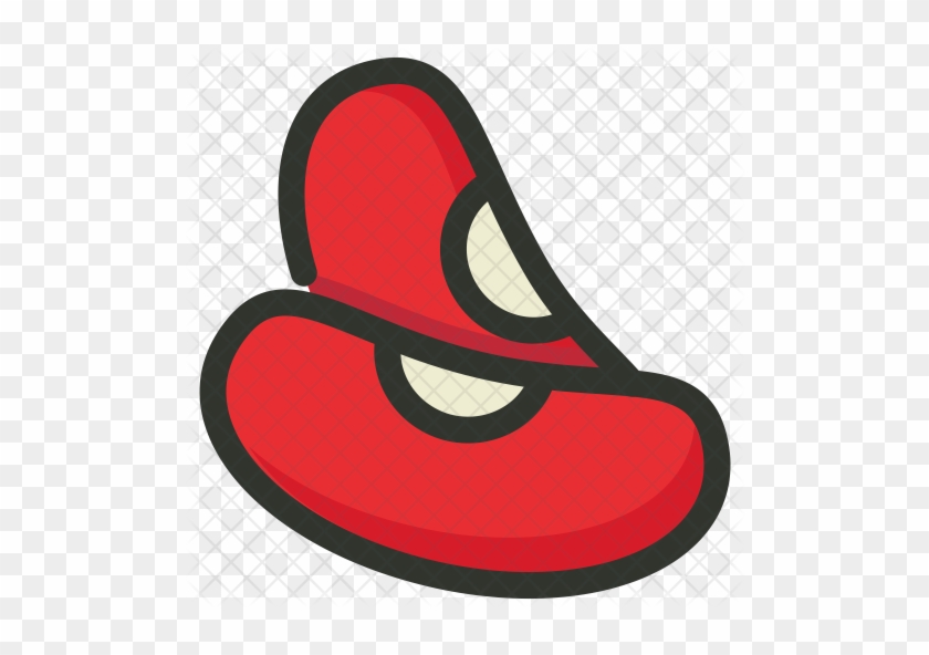 Beans Icon - Red Bean Icon Png #1206345