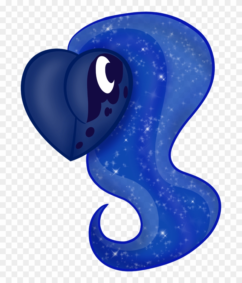 Luna's Plot Heart Shape By Rayodragon - My Little Pony Heart Shape #1206537