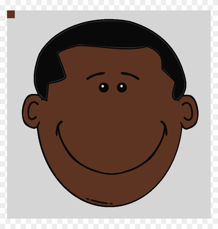 Black Hair Boy Clipart Boy With Brown Hair Clipart - Cartoon #1206631