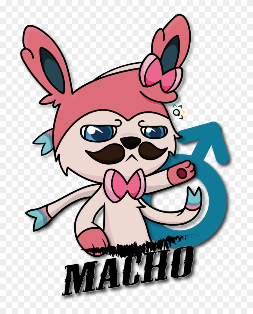 Sylveon Macho By Zorkra403 On Deviantart - Cartoon #1206813