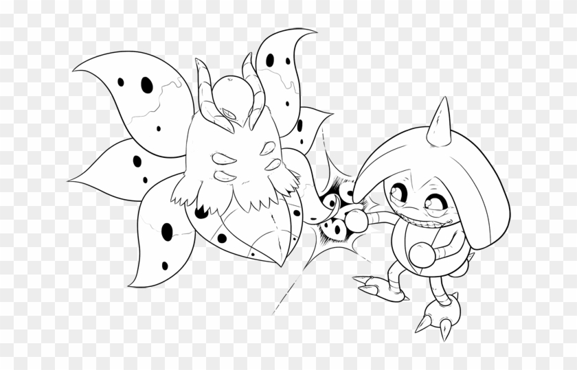 01 Pokebros Topmoth V02 - Cartoon #1206889