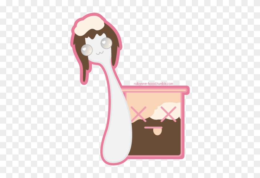 Kawaii Spoon By Robynneski - Kawaii Spoon By Robynneski #1207260
