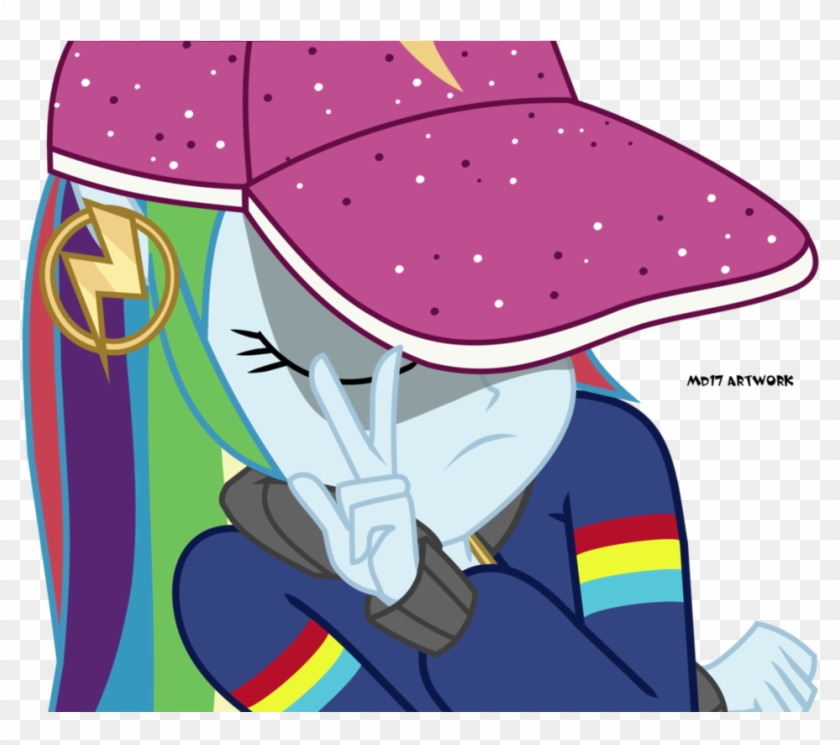 Rainbow Dash Rapper Eg By Mandash1996 - Mlp Eg Rainbow Dash #1207428