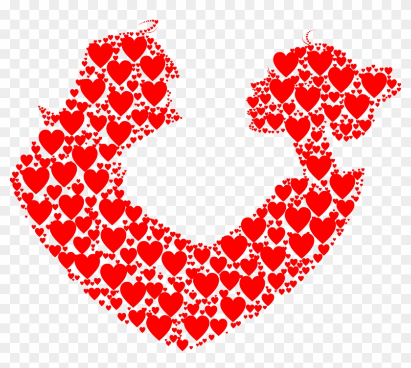 Valentines Day Couple Png Image - Transparent Couple Logo Png #1207503