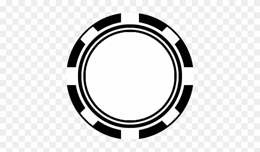 Blank Pokerchip By Luckeux - Black Poker Chip Transparent #1208034