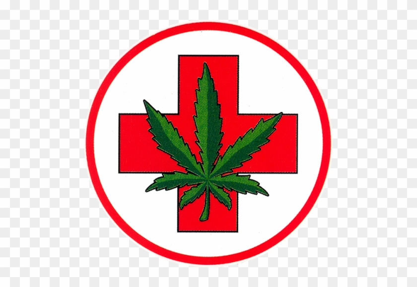 Bumper Sticker / Decal - Medical Marijuana Logo Png #1208155