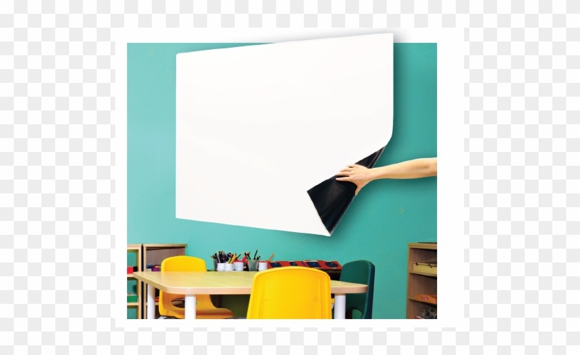 Whiteboard On A Roll - Visionchart Whiteboard On A Roll 1520mm X 1m Gloss #1208376