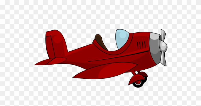 Vintage Airplane Border - Cartoon Plane Png #1208383