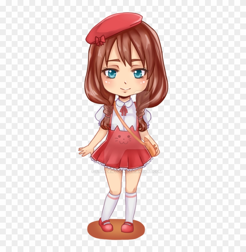 Kawaii Girl Anime Chibi - Animation Cute Girl Png #1208426