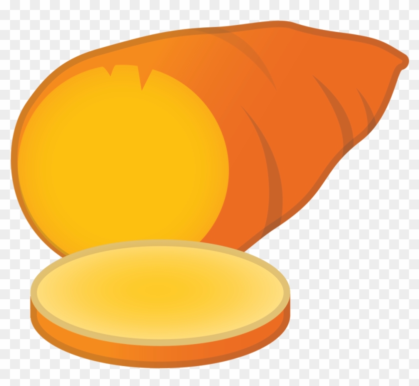 Roasted Sweet Potato Icon - Sweet Potato Icon #1208566