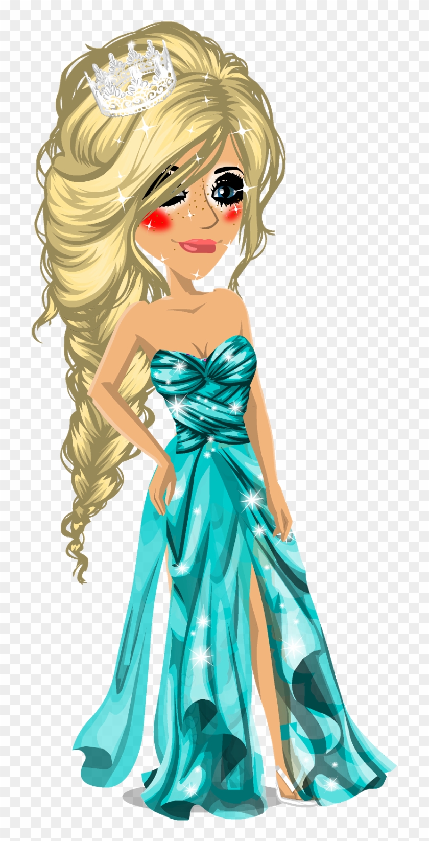 Moviestarplanet Elsa Drawing Game - Movie Star Planet Xpng #1208968