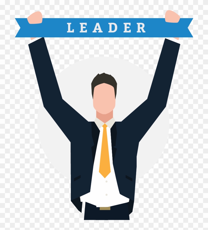 We've All Experienced Those Little “hiccups” When Leading - Cartoon Person Holding Banner Png #1209237