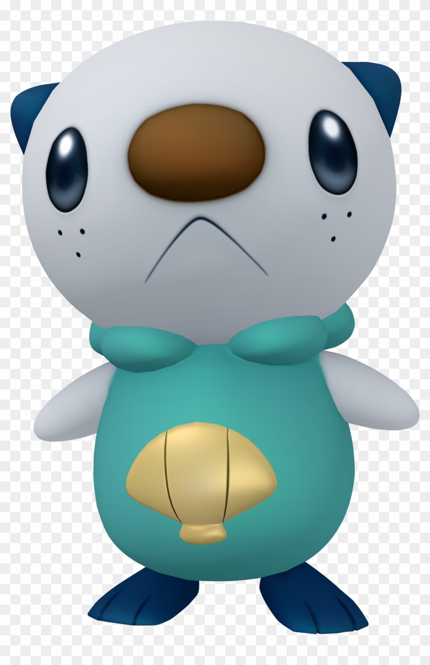 3d Png Picture - Oshawott 3d #1209326