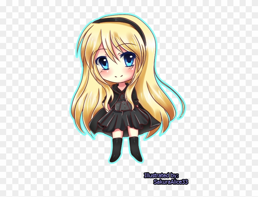 Chibi Sakurahime Suzuki By Sakuraalice33 - Chibi Girl Transparent Background #1209642