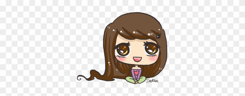 Chibi Girl With Brown Hair - Chibi #1209648