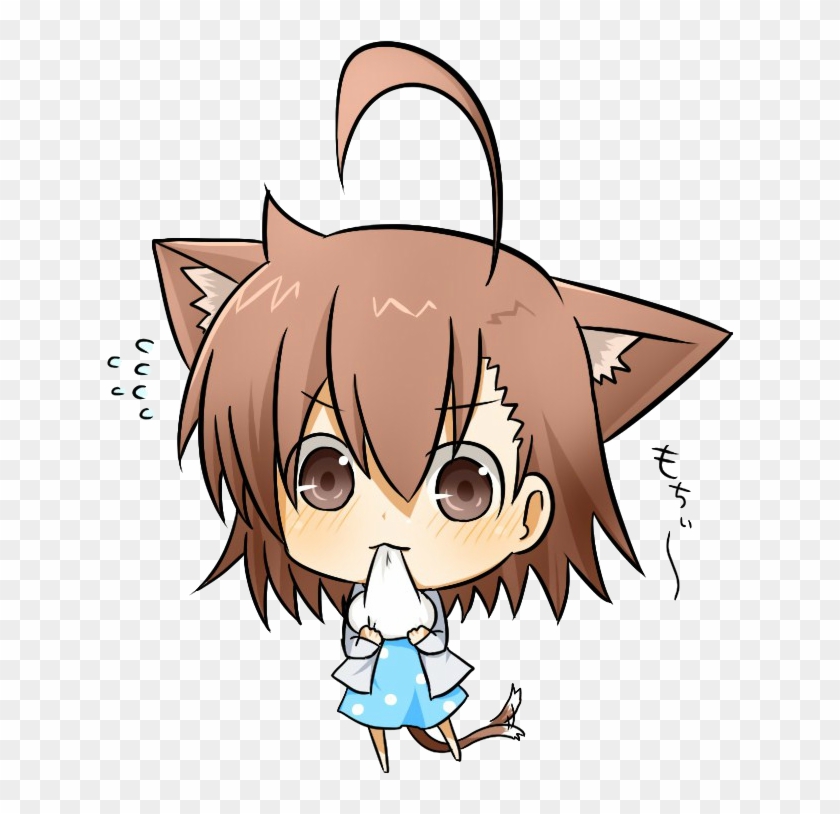 Chibi Girl With Curly Hair For Kids - Anime Mouse Pad 649 - Default Title #1209799