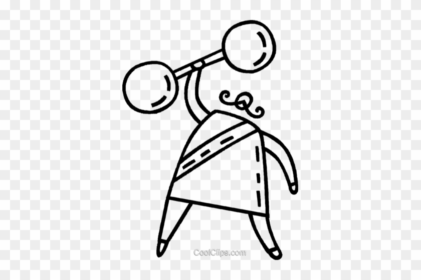 Strongman Royalty Free Vector Clip Art Illustration - Strongman Royalty Free Vector Clip Art Illustration #1210141