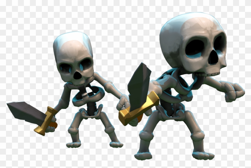 Clash Of Clans Skeletons - Esqueletos Do Clash Royale #1210323