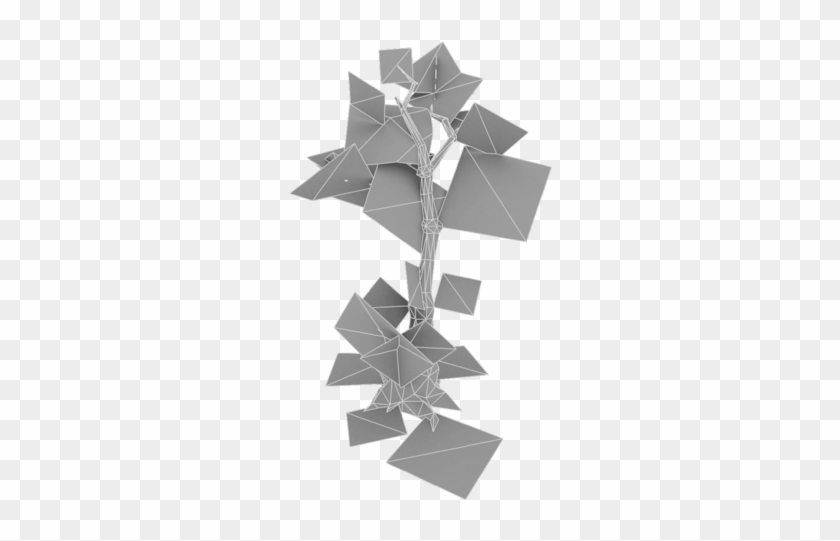 Low Poly Dead Tree Set 3d Model Low-poly Obj Fbx Ma - Low Poly #1210637