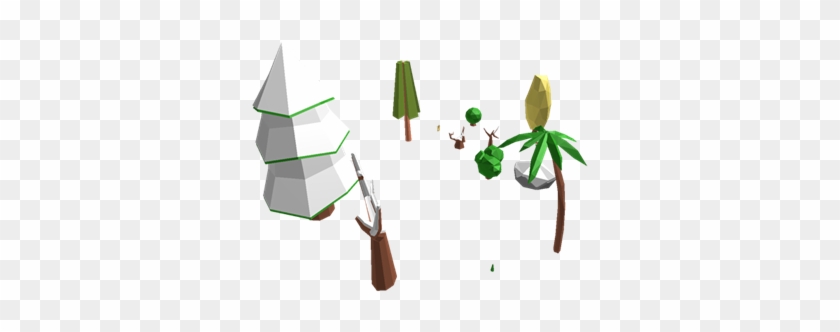 Low Poly Trees - Christmas Tree #1210652