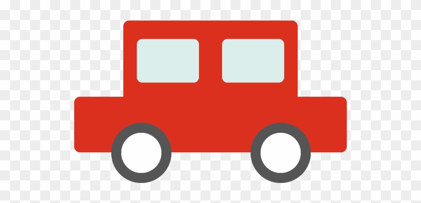 車（赤）のシンプルイラスト - フリー 素材 車 イラスト #1211084