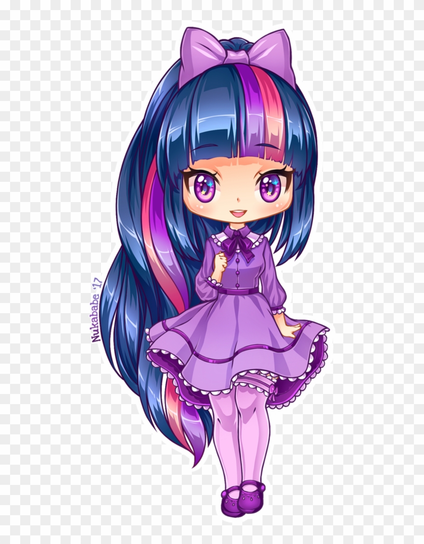 Twilight Sparkle Of Mlp [chibi] By Nukababe - Kawaii Girly Chibi #1211104