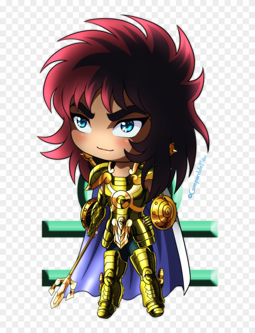 Chibi Libra Dohko By Gueparddefeu - Dohko De Libra Chibi #1211120