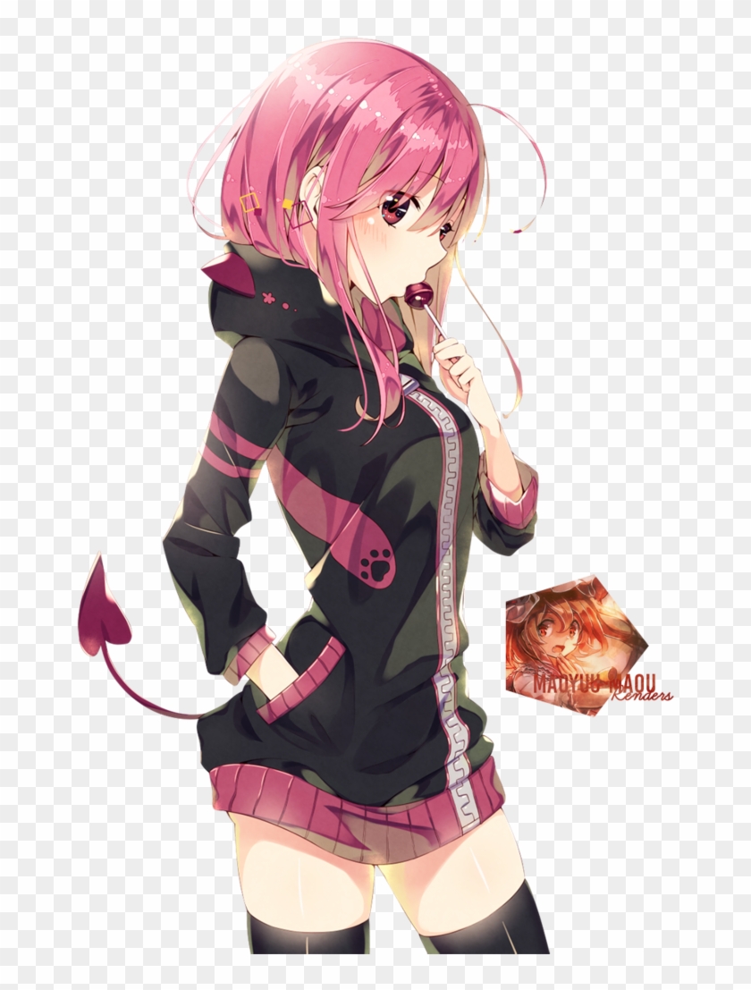 Render 163 By Maoyuu Maou - Anime Girl Pink Hair #1211147