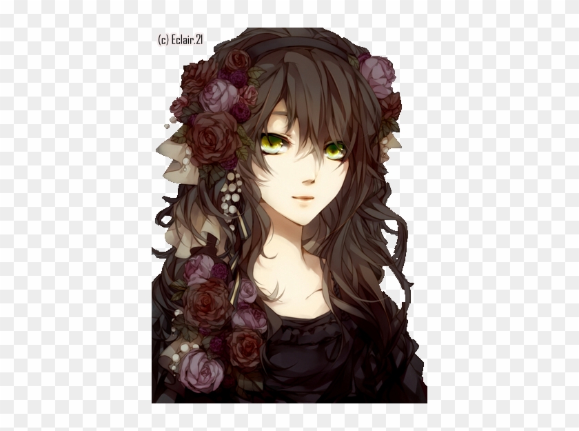 Type Of Demon - Anime Girl With Brown Hair And Freckles #1211276
