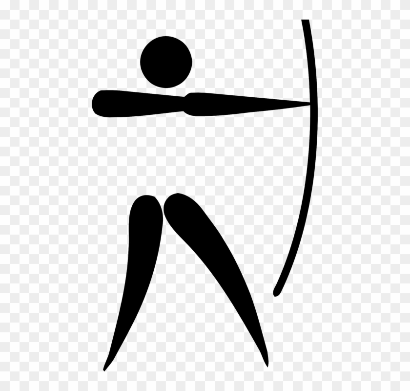 Archery Clipart Olympic Archery - Tiro Con Arco Logo #1212286