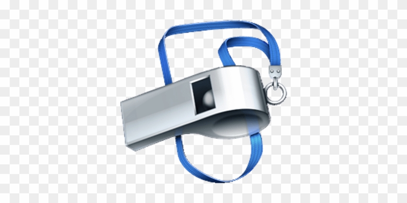 Whistle On Blue String - Whistle Clipart #1212374