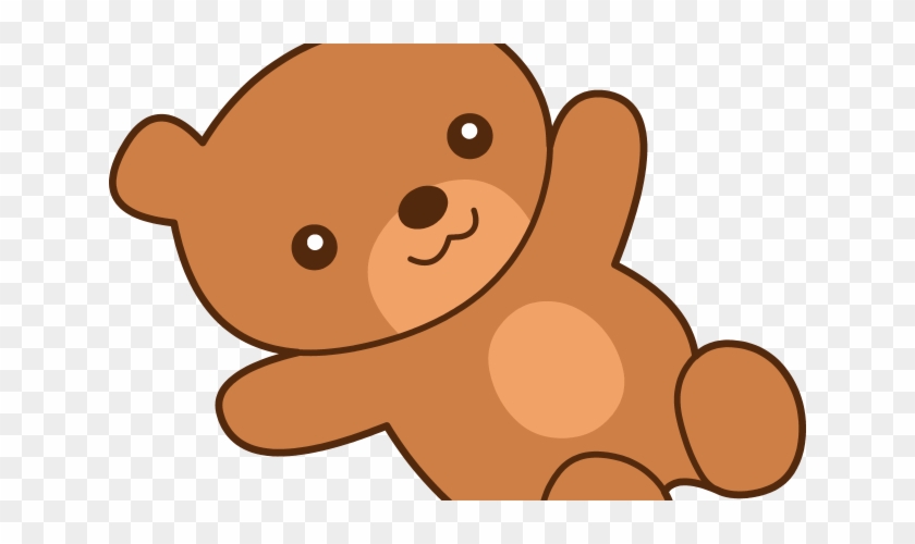 Cartoon Bear Clipart - Teddy Bear Baby Cartoon Png #1212525