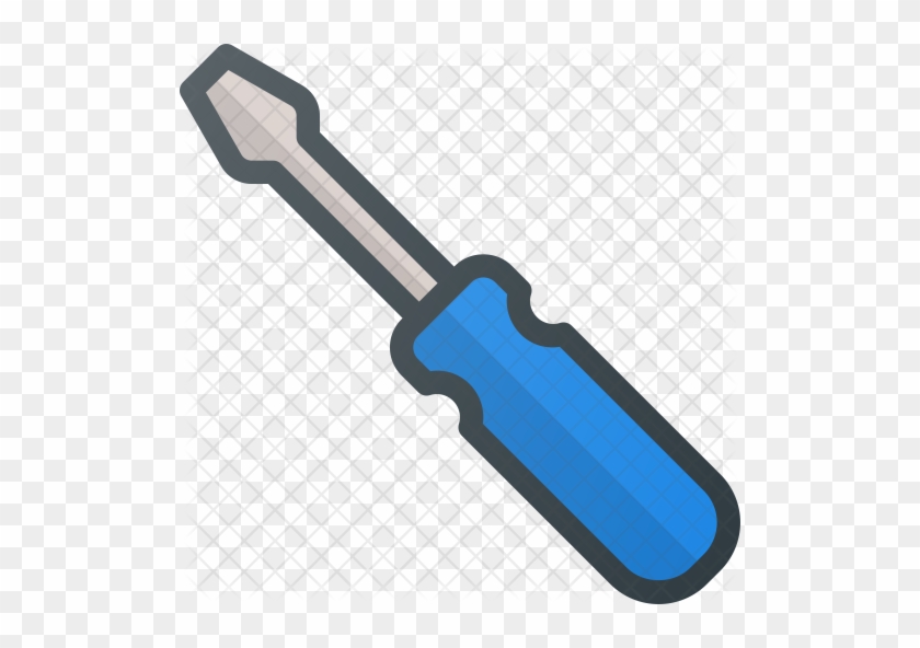 Screwdriver Icon - Screwdriver Icon #1213036